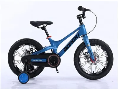 Kinderfahrrad aus Magnesiumlegierung mit Stützrädern